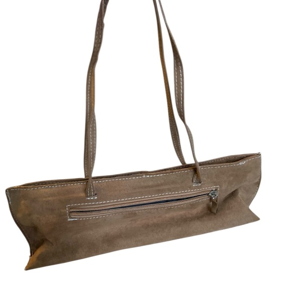 Bundle of 4 items Knit Scarf, leather gloves, hat and bag. - Picture 7 of 12